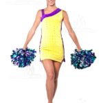 oryginalna sukienka na wystepy dla cheerleaderek i zespolow tanecznych