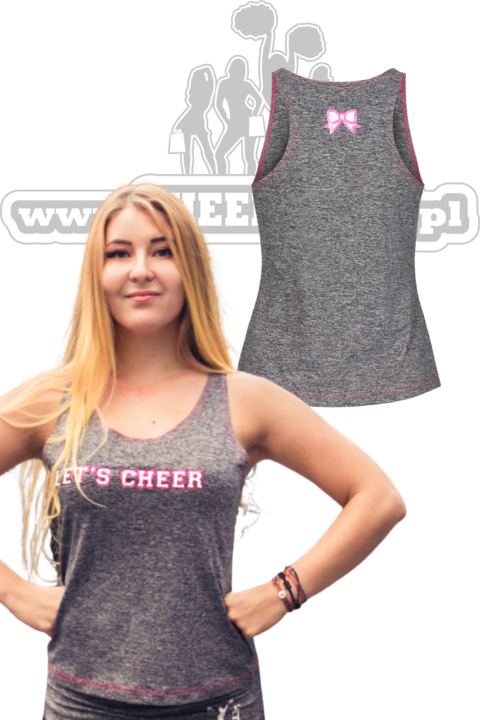 koszulka dla cheerleaders lets cheer