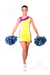 oryginalna sukienka na wystepy dla cheerleaderek i zespolow tanecznych
