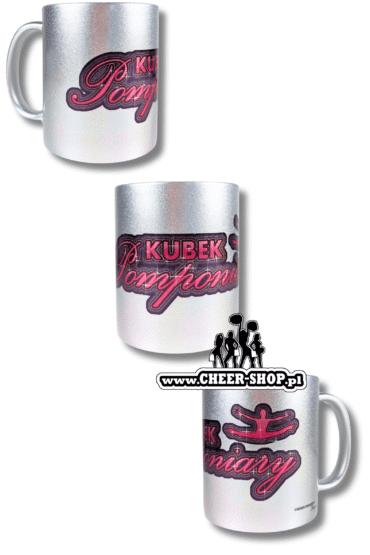 Kubek pomponiary, idealny kubek dla cheerleaderki