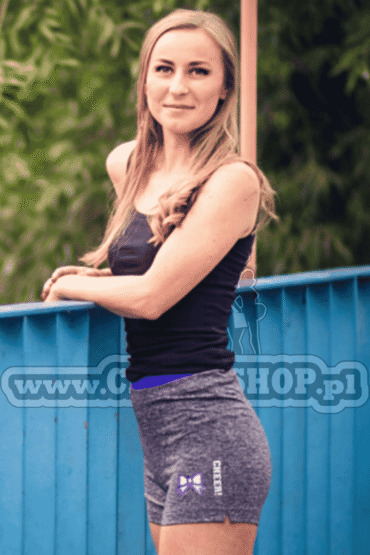 Spodenki Cheer z kokardką Fiolet
