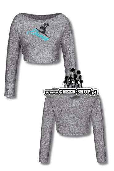 bluzka sportowa dla cheerleaders nietoperz dance