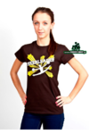 tshirt dla cheerleaders z nadrukiem toe touch