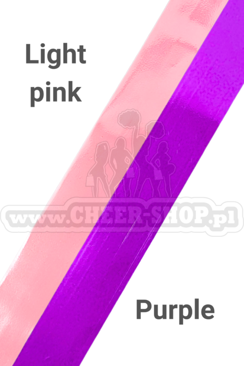 pompon mix metallic light pink purple