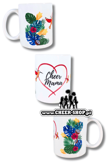 Kubek cheer mama, idealny prezent na dzień mamy, cheer mom