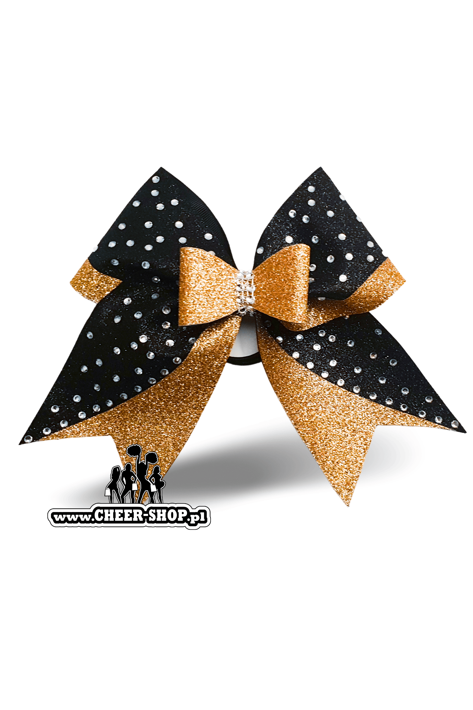 podwójna kokarda, kokarda dla cheerleaderek, cheer bow, double bow, kokarda 3D, 3D bow
