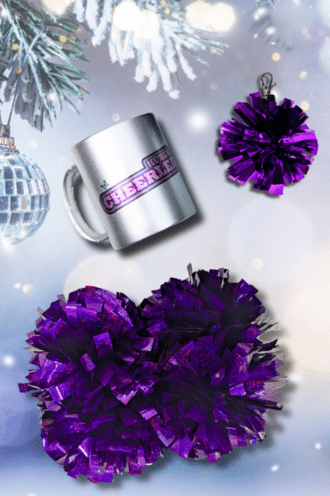 Zestaw świąteczny Fioletowy cheer box