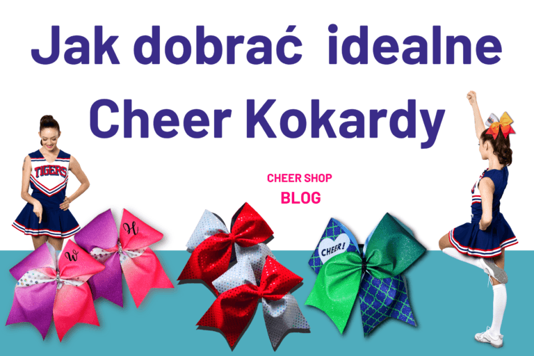 Jak dobrać cheer kokardy kokardy cheerleaderek