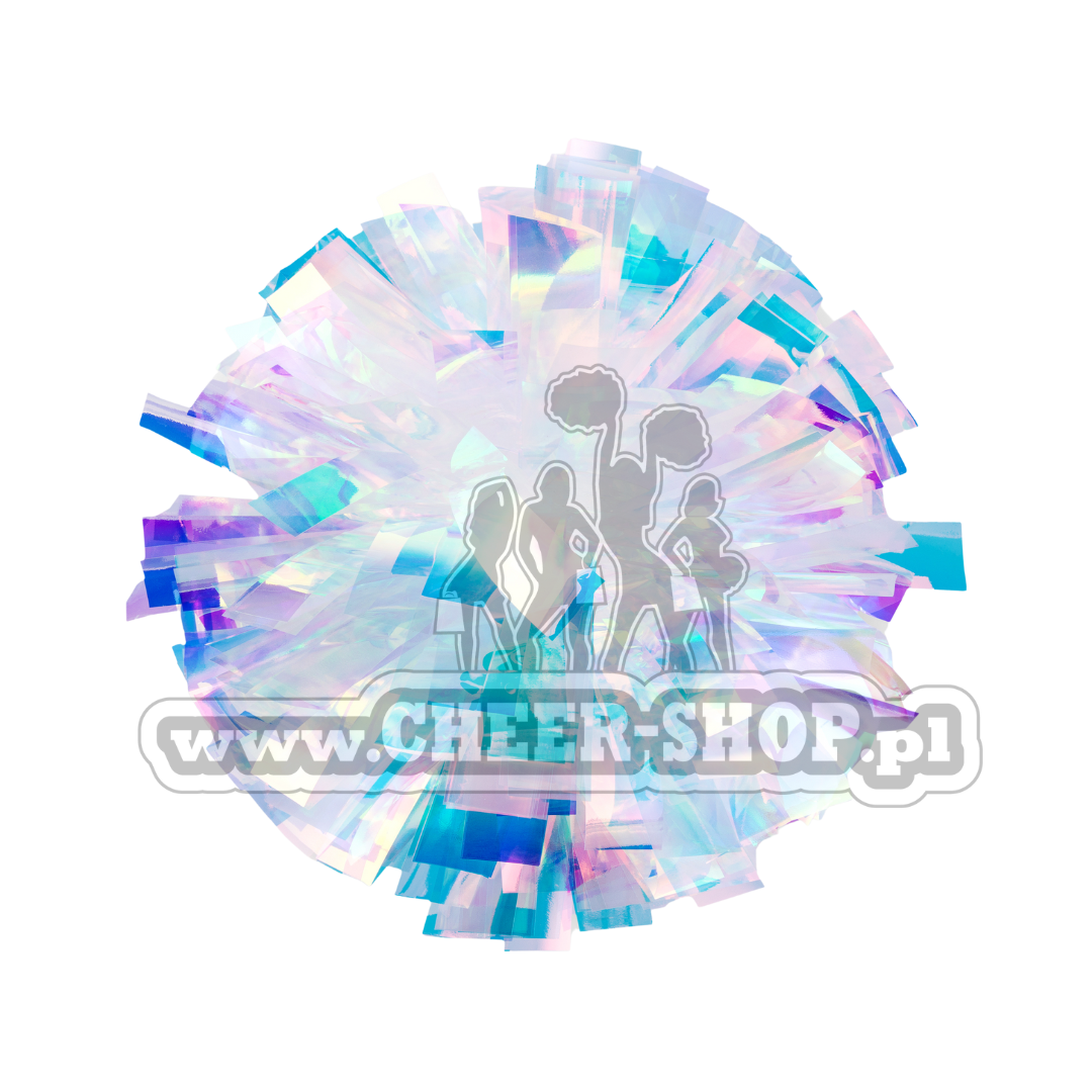 profesjonalne pompony dla cheerleaderek kolory crystal