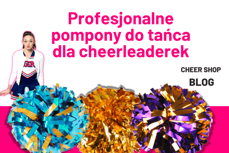 profesjonalne pompony dla cheerleaderek