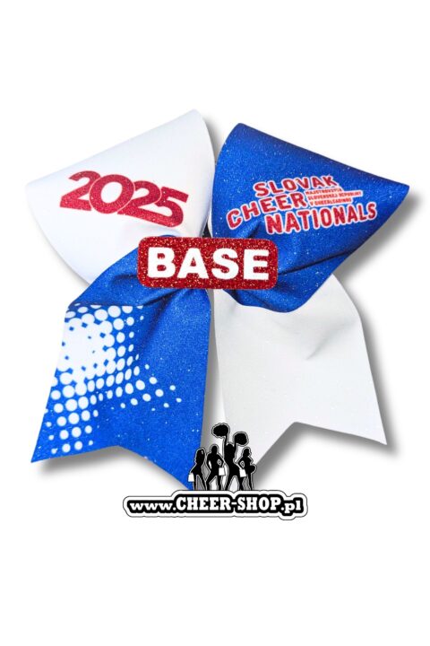 Brokatowa kokarda z twoim nadrukiem, personalizowana kokarda, customized bow, yours bow, cheer bow, bow for cheerleaders, professional bow, profesjonalna kokarda dla cheerleaderek 24