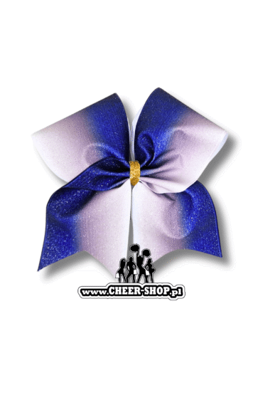 Kokarda trio lustrzane odbicie professional cheer bow, bows for cheerleaders, kokarda dla cheerleaderki