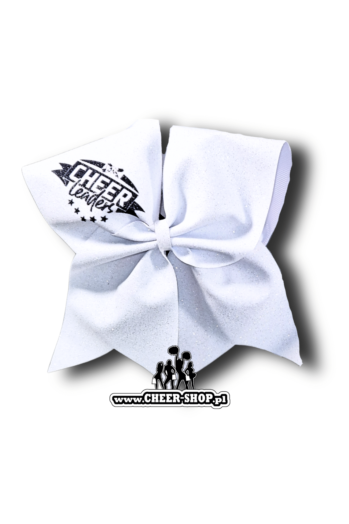 Brokatowa kokarda z twoim nadrukiem, personalizowana kokarda, customized bow, yours bow, cheer bow, bow for cheerleaders, professional bow, profesjonalna kokarda dla cheerleaderek 12