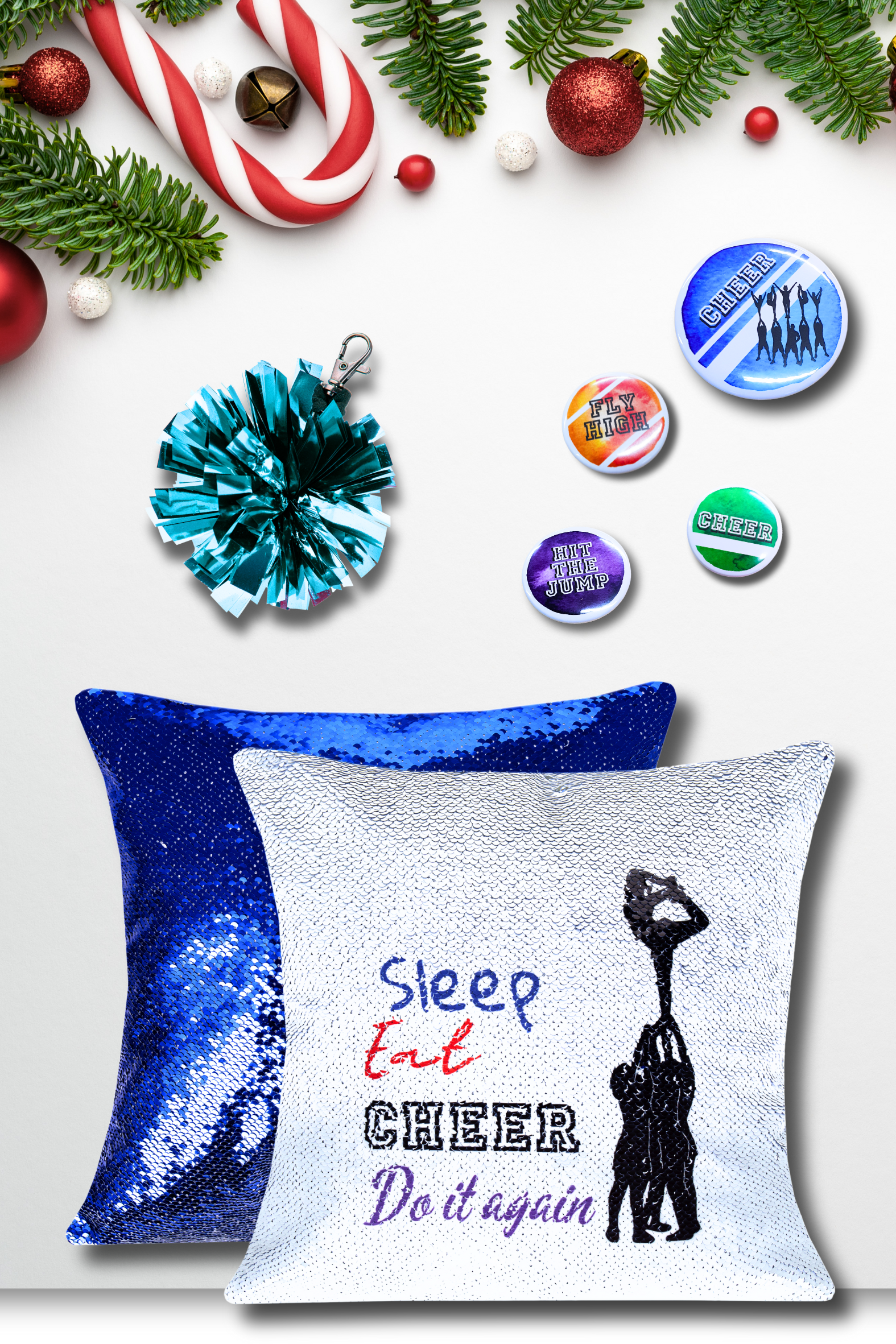 Zestaw świąteczny Niebieski cheer box