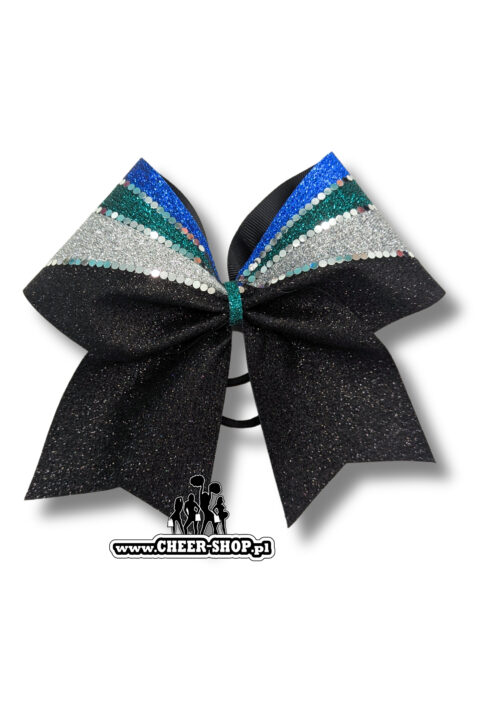 kokarda plotterowa all star, all star bow, cheer bow, profesjonalna kokarda do włosów, professional cheer bow, 4 kolory