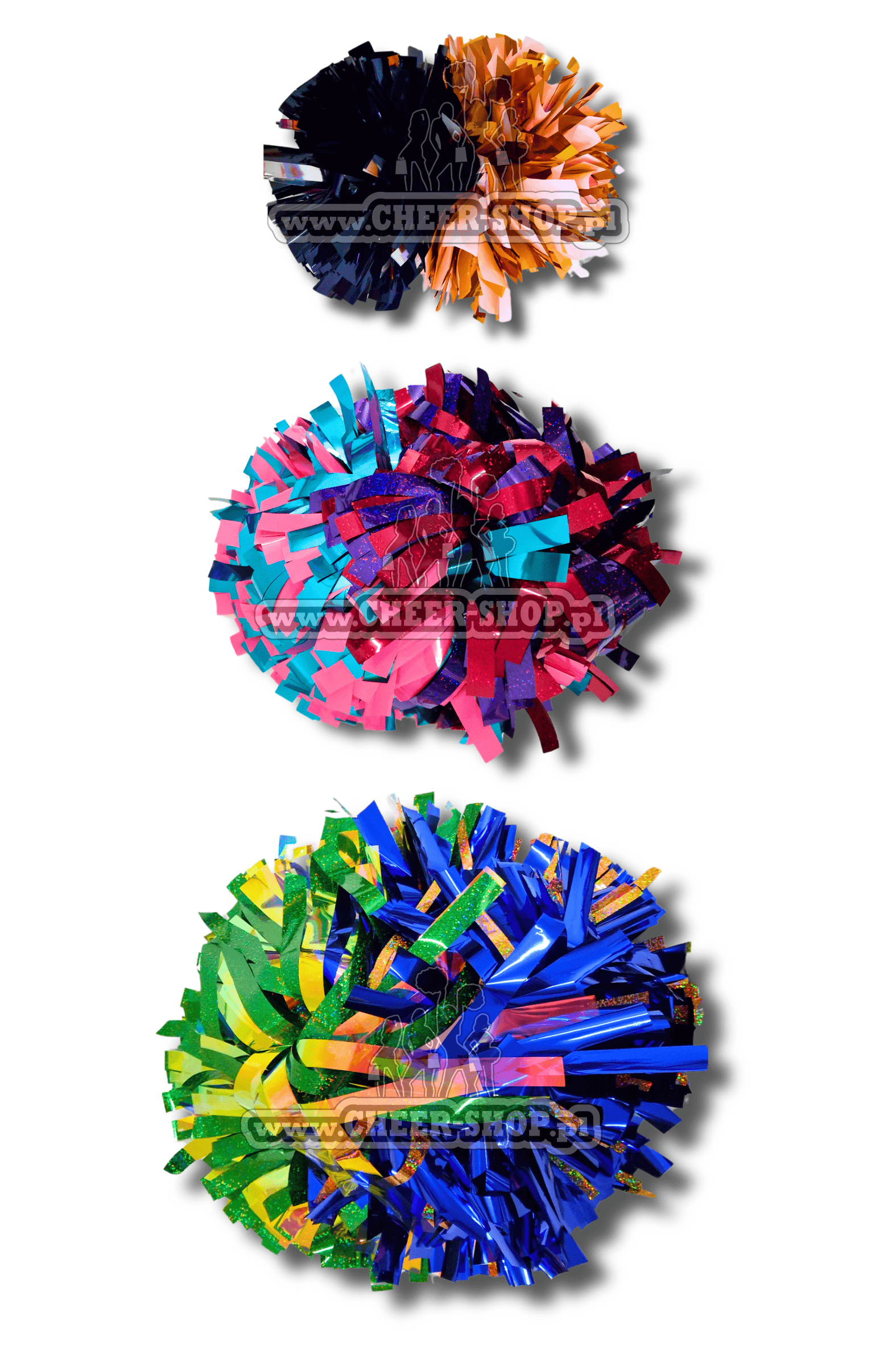 Zestaw próbny pomponów