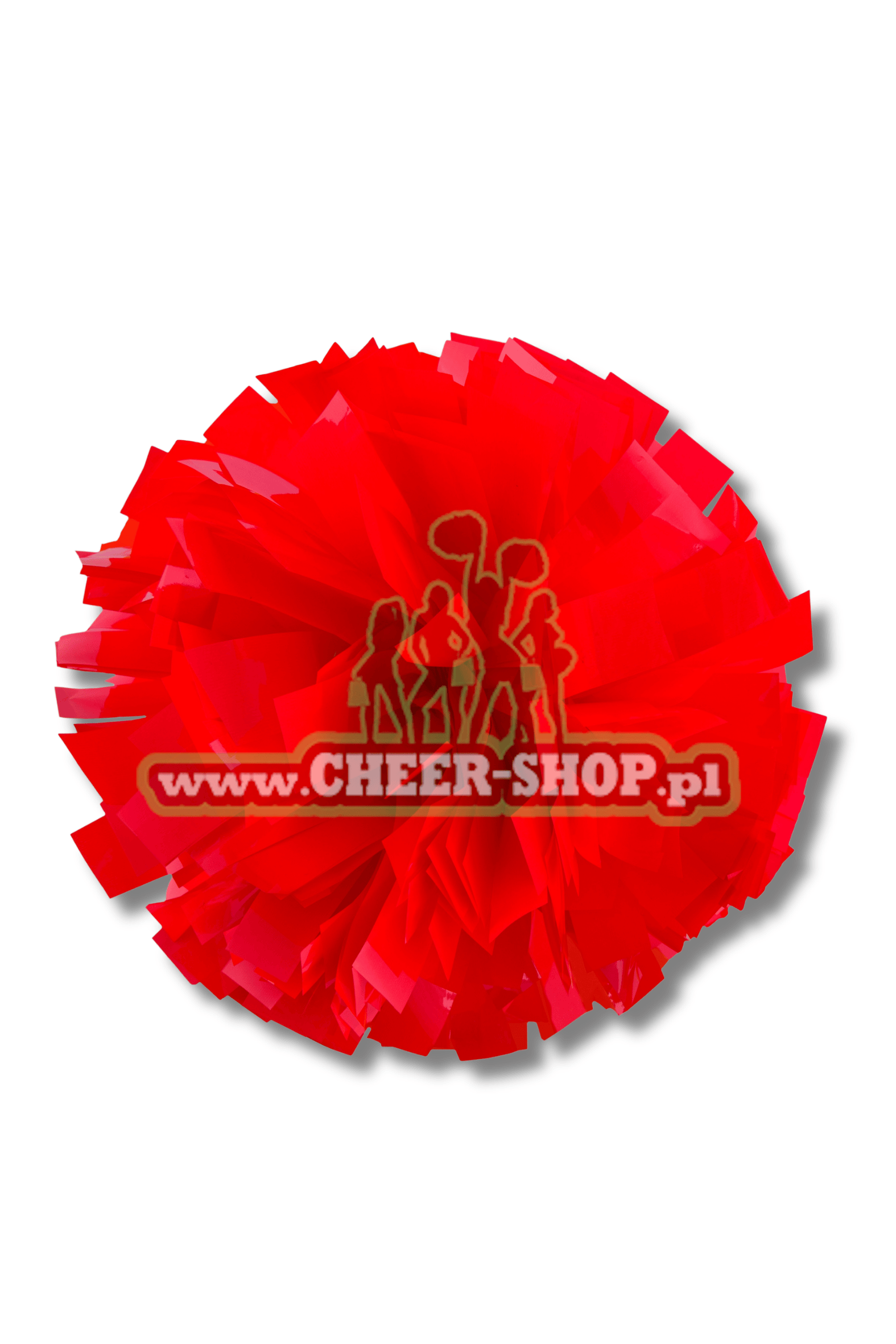 pompon fluo red