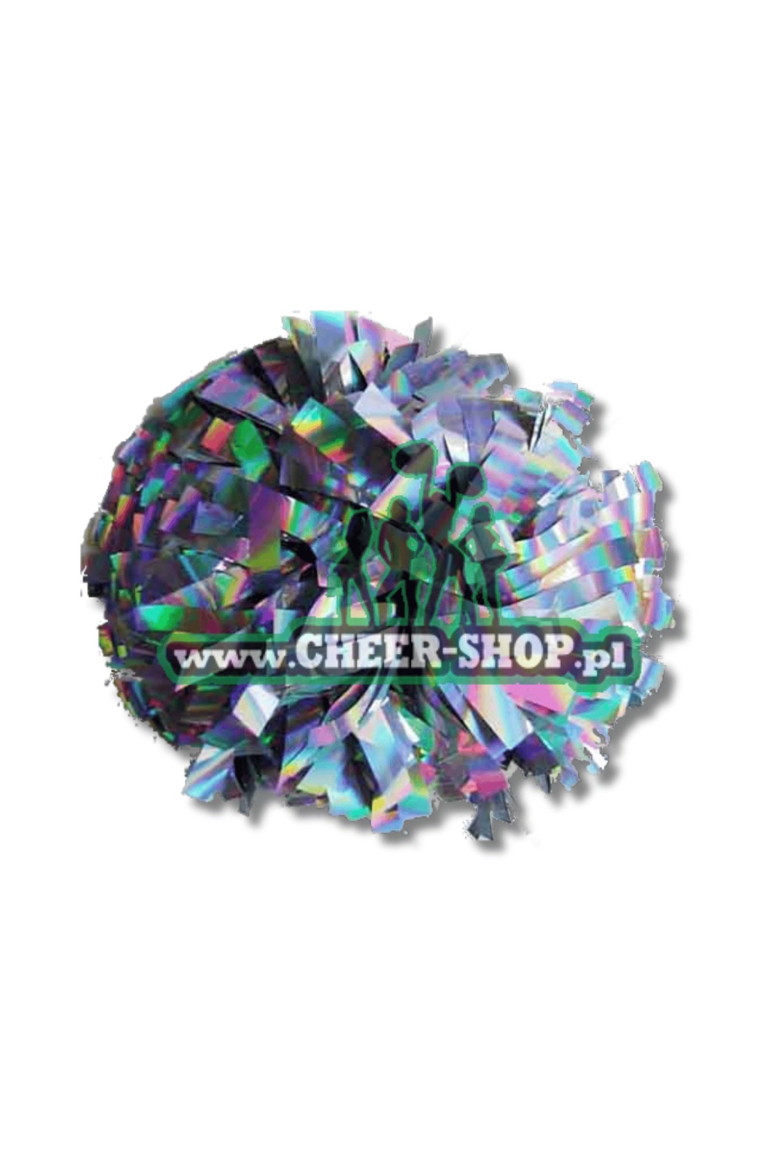 pompon laser, pompon laserowy, profesjonalne pompony dla cheerleaderek