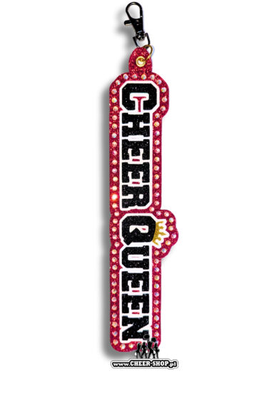 giga brelok cheer queen, duży brelok, brelok do plecaka, breloczek dla cheerleaderki, keychain cheer queen, brelok z koroną, brelok dla cheerleaders