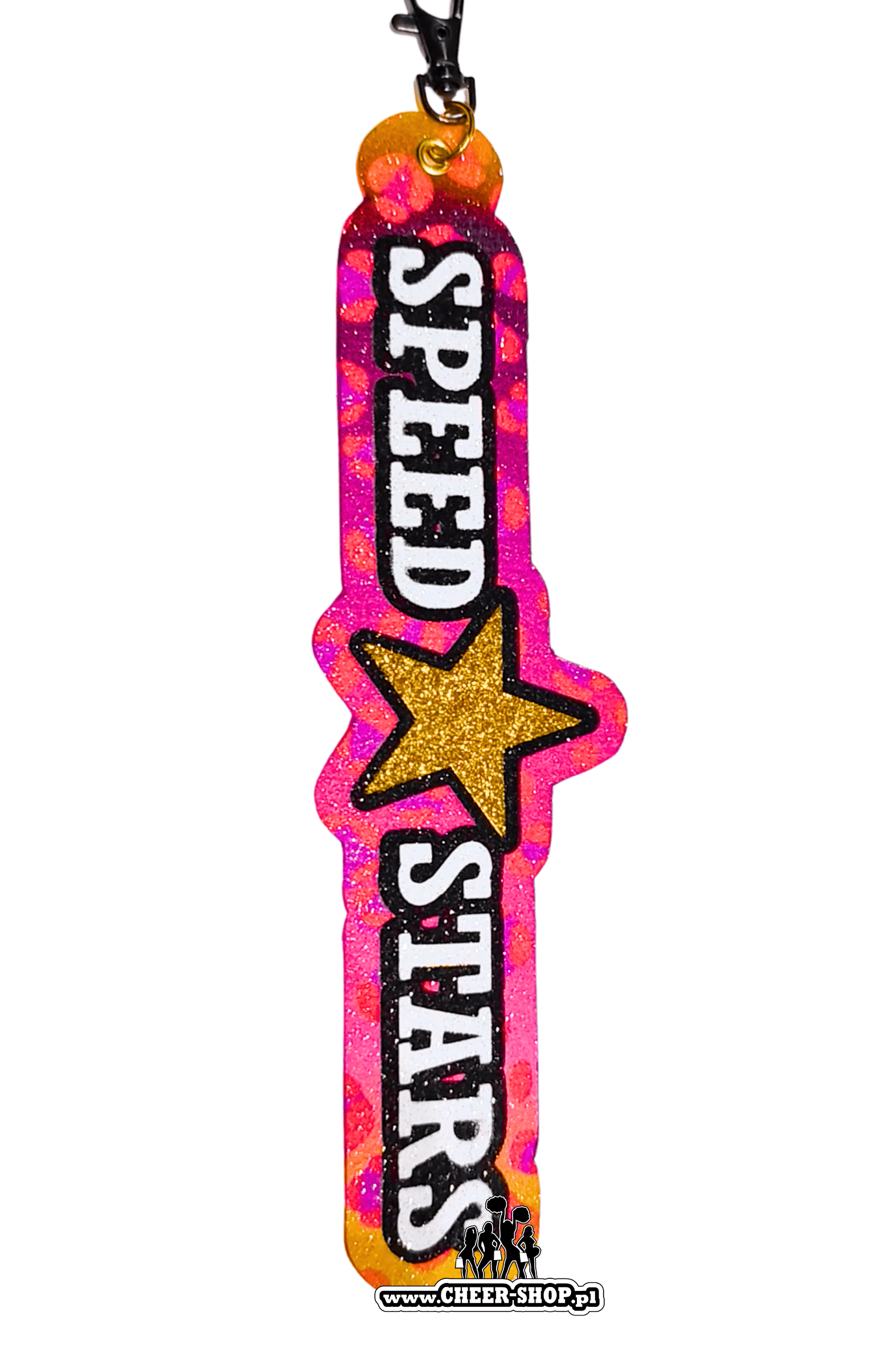 giga brelok, duży brelok, brelok do plecaka, breloczek dla cheerleaderki, brelok dla cheerleaders, personalizowany brelok, personalizowany breloczek, customized keychain, personalized keychain speed stars