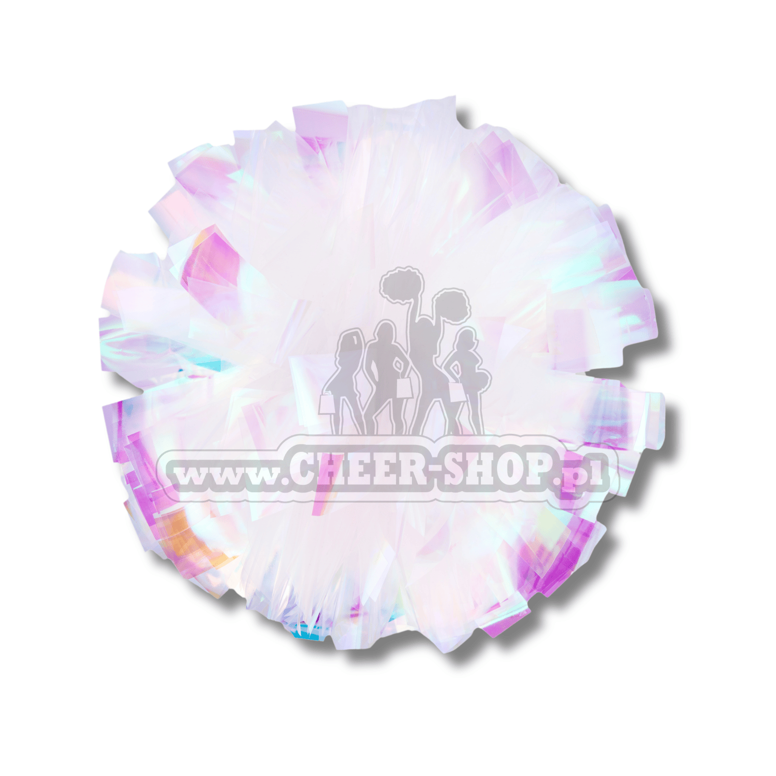 pompon golden crystal, pompony dla cheerleaderek, cheer poms