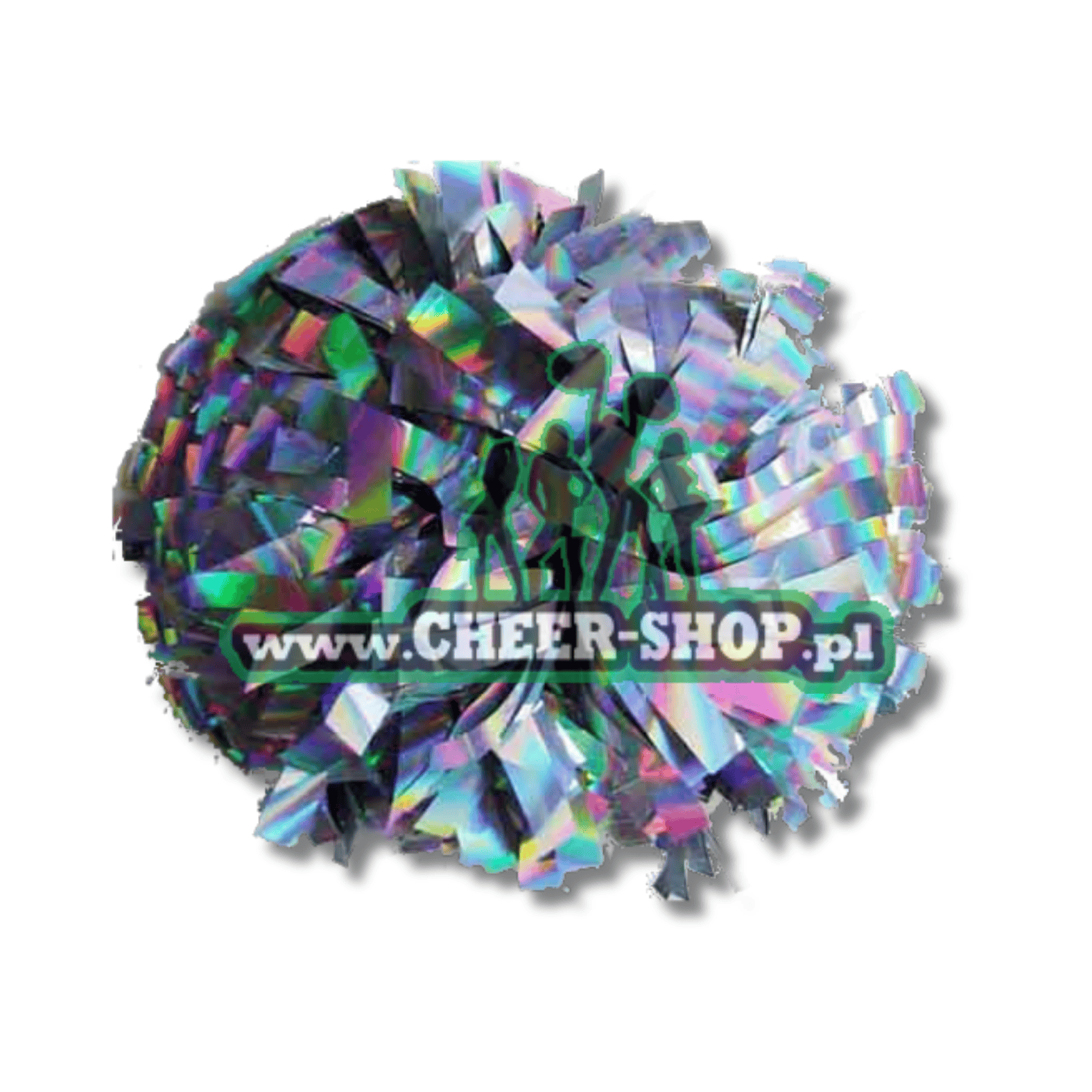 pompon laser, pompon laserowy, profesjonalne pompony dla cheerleaderek