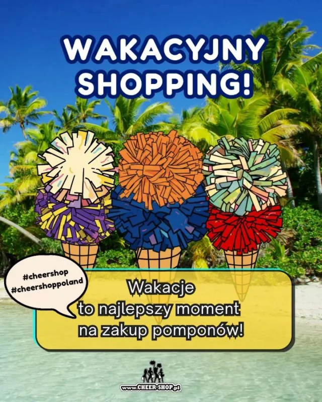 🇬🇧⬇️ Wakacje, wakacjami, ale czy już wiesz jakie pompony wybierzesz na przyszły sezon? 🌴Pompon to nie jest tylko element stroju, to jest kropka nad "i" każdego ruchu!To od nich zależy jak bardzo widoczne są ruchy.
Stawiasz na kontrast czy kolorystyczny komplet?
Kochasz błysk czy neonowy mat?
Mamy to wszystko!Pompony metaliczne, holograficzne, fluo/neon, crystal, laser!Jeśli potrzebujesz więcej czasu na zastanowienie się? To idealny moment, żeby do nas napisać!Doradzimy, zaproponujemy próbki, a nawet dobierzemy idealne kokardki!🎀Jeśli zastanawiasz się gdzie kupić najlepsze dla Ciebie pompony, to dobrze, że czytasz ten post :)
Po prostu do nas napisz :)📩🇬🇧
Holidays are holidays, but have you decided which pom-poms you’ll go for next season?🌴POMS arent just an outfit accessory – it’s the finishing touch to every move!They’re what determine just how visible your moves are.
Are you going for contrast or a colour-coordinated set?Do you love sparkle or a neon matte finish?
We’ve got it all!
Metallic, holographic, fluo/neon, crystal and laser pom-poms!Need a bit more time to think it over? Now’s the perfect time to get in touch!We’ll advise you, send you samples, and even help you choose the perfect bows!🎀
If you’re wondering where to buy the best pom-poms for you, you’re in the right place :)📩
Just drop us a line :)#cheerpoms #pomponydlacheerleaderek #pompony #pomponydotanca #cheerleading